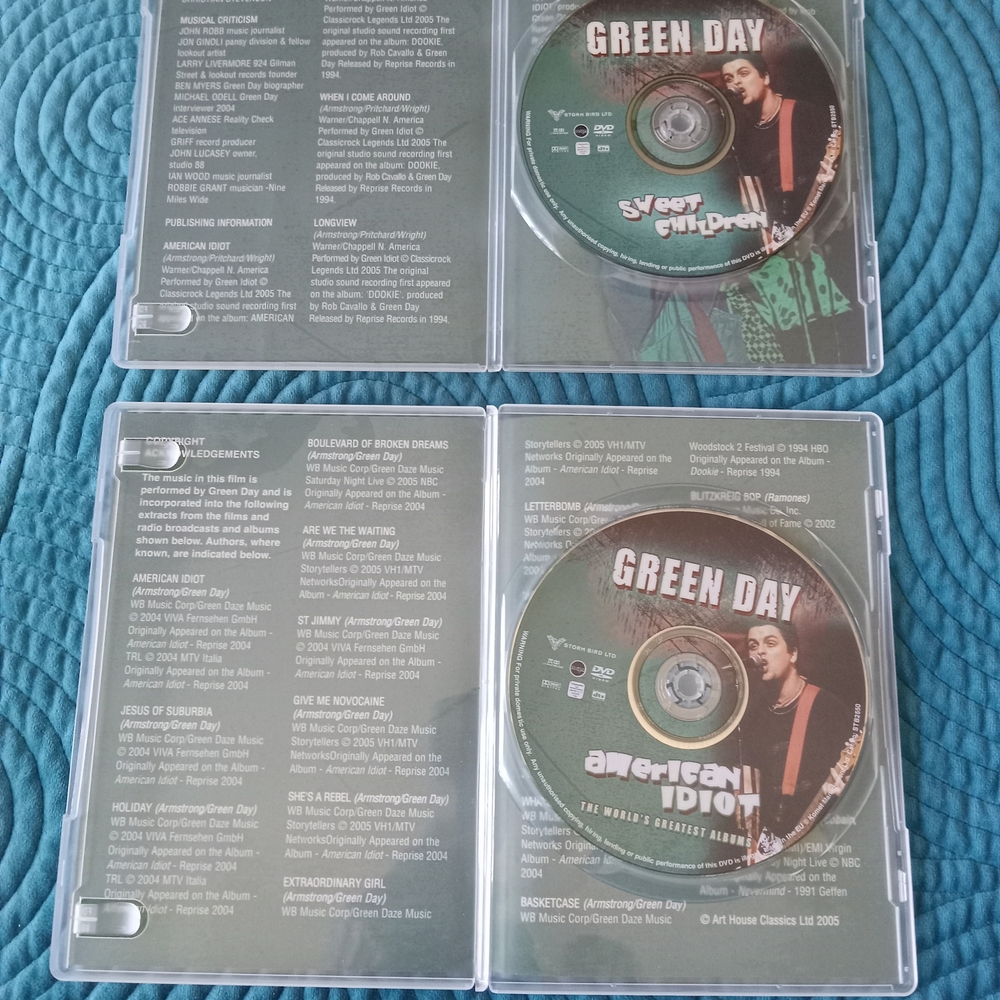 Green Day 'From Sweet Children to American Idiots' DVD Set - Picture 3 of 3